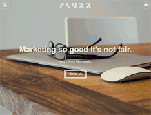 Tablet Screenshot of fluxxmarketing.com
